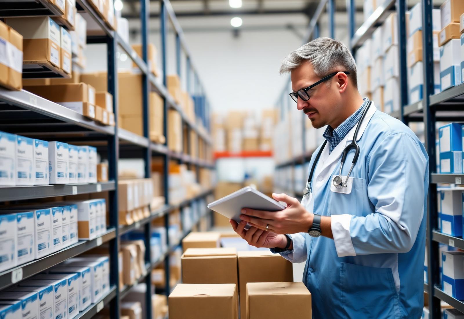 Pharmaceutical supply chain and healthcare procurement operations